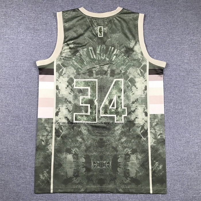 Maglia Milwaukee Bucks Giannis Antetokounmpo #34 Select Series 2023 Marrone
